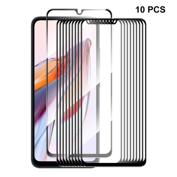 Para Xiaomi Redmi 12C / Poco C55 ENKAY Hat-Prince Pegamento completo 0.26mm 9H 2.5D Vidrio templado Película completa, For Xiaomi Redmi 12C / Poco C55(1pc), For Xiaomi Redmi 12C / Poco C55(2pcs), For Xiaomi Redmi 12C / Poco C55(5pcs)                   ...