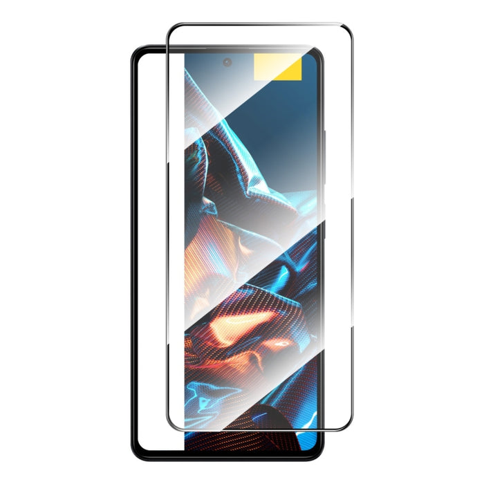 Para Xiaomi Poco X5 ENKAY Hat-Prince Pegamento completo 0.26mm 9H 2.5D Vidrio templado Película completa, For Xiaomi Poco X5(1pc), For Xiaomi Poco X5(2pcs), For Xiaomi Poco X5(5pcs), For Xiaomi Poco X5(10pcs)