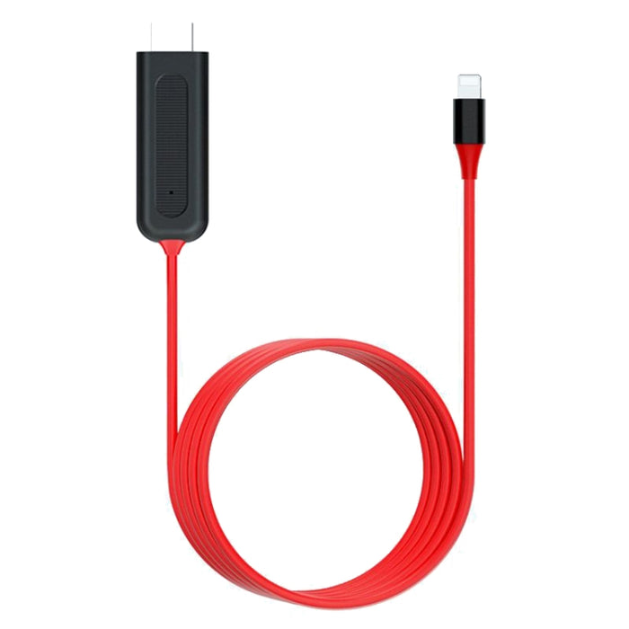Cable adaptador de 2m y 8 pines a HDMI, convertidor de pantalla de sincronización de vídeo para iPad y iPhone