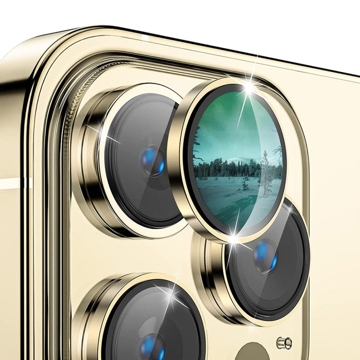 Para iPhone 14 Pro / 14 Pro Max ENKAY AR Lente de cámara antirreflejo Película completa de vidrio, For iPhone 14 Pro / 14 Pro Max