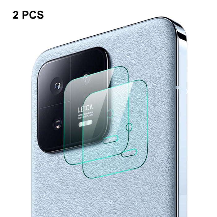 Para Xiaomi 13 ENKAY Hat-Prince 9H Lente de cámara trasera Película de vidrio templado, 1pc, 2pcs, 5pcs, 10pcs