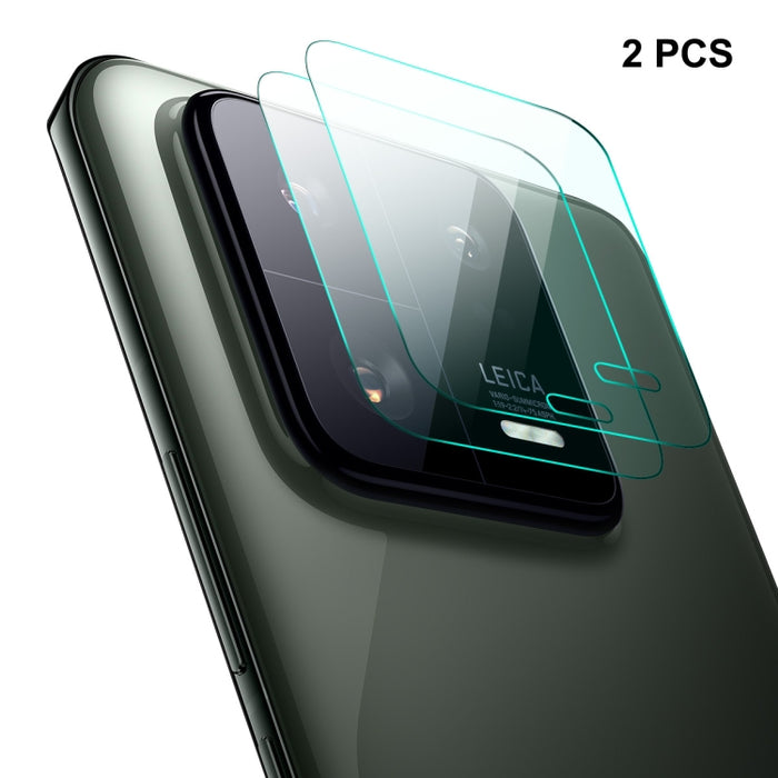 Para Xiaomi 13 Pro ENKAY Hat-Prince 9H Lente de cámara trasera Película de vidrio templado, 1pc, 2pcs, 5pcs, 10pcs