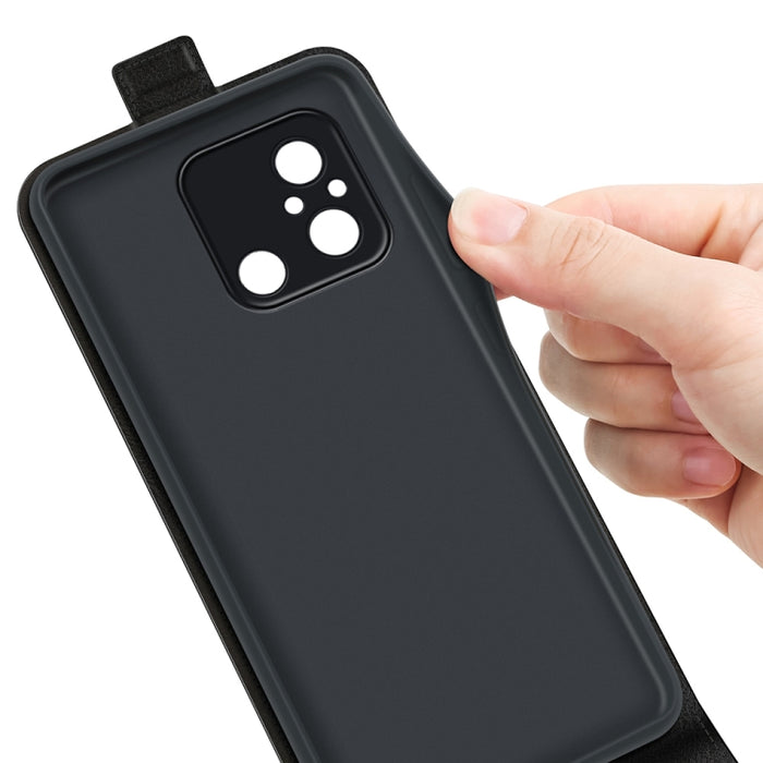 Para Xiaomi Redmi 12C R64 Texture Single Vertical Flip Leather Phone Case, For Xiaomi Redmi 12C