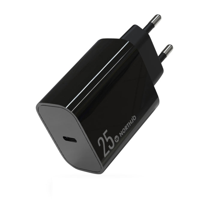 NORTHJO NOPD2501 PD 25W USB-C / Type-C Cargador rápido de puerto único, US Plug, EU Plug, UK Plug, AU Plug