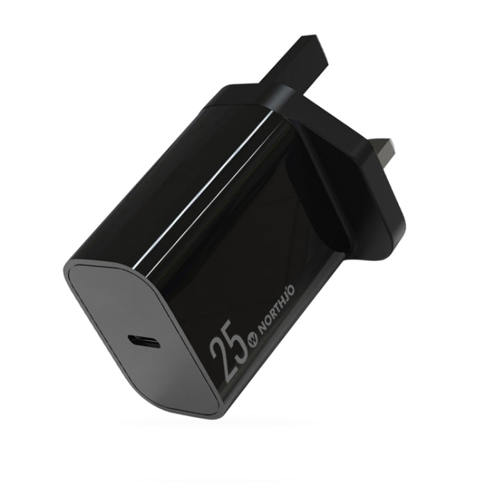 NORTHJO NOPD2501 PD 25W USB-C / Type-C Cargador rápido de puerto único, US Plug, EU Plug, UK Plug, AU Plug