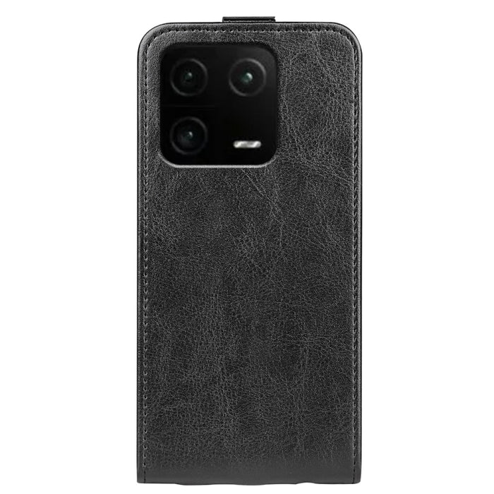 Para Xiaomi 13 Pro R64 Textura Vertical Funda de cuero con tapa para teléfono, For Xiaomi 13 Pro