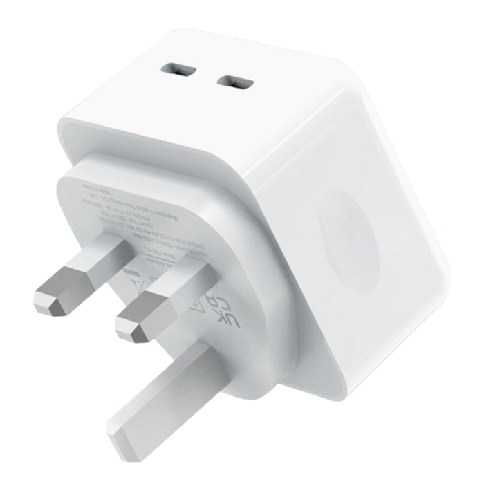 NORTHJO NOGAN3502 GaN PD PPS 35W Dual USB-C / Type-CCargador rápido de pared, EU Plug, UK Plug
