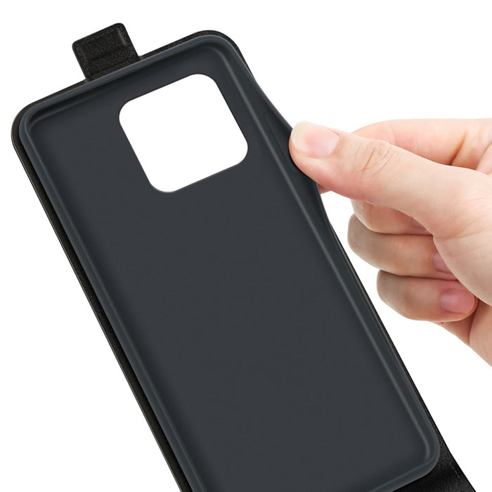 Para Xiaomi 13 R64 Textura Vertical Funda de cuero con tapa para teléfono, For Xiaomi 13