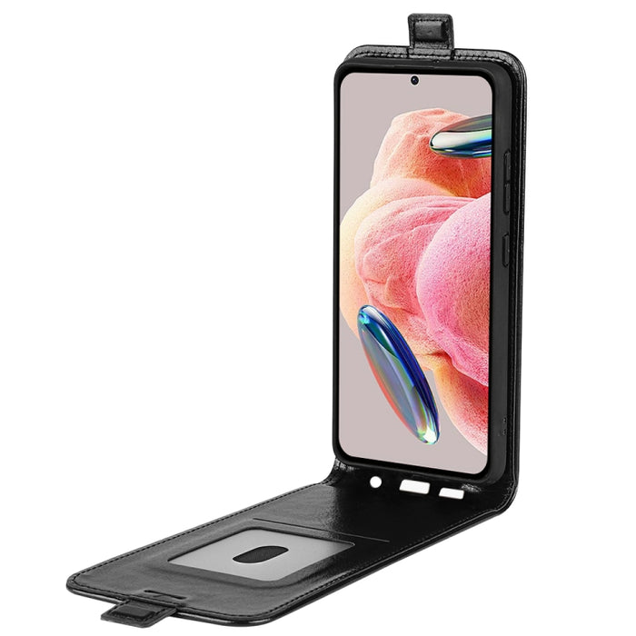 Para Xiaomi Redmi Note 12 4G Global R64 Textura Vertical Flip Funda de cuero para teléfono, For Xiaomi Redmi Note 12 4G Global