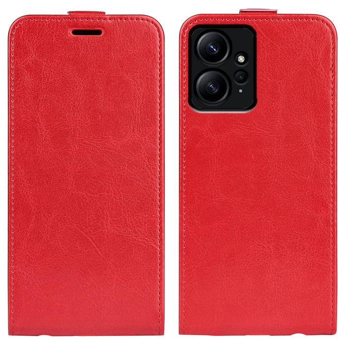Para Xiaomi Redmi Note 12 4G Global R64 Textura Vertical Flip Funda de cuero para teléfono, For Xiaomi Redmi Note 12 4G Global