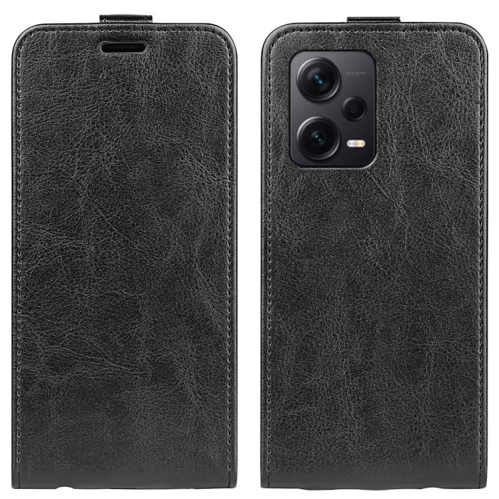 Para Xiaomi Redmi Note 12 Pro+ Global R64 Textura Vertical Flip Funda de cuero para teléfono, For Xiaomi Redmi Note 12 Pro+ Global