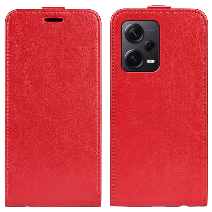 Para Xiaomi Redmi Note 12 Pro+ Global R64 Textura Vertical Flip Funda de cuero para teléfono, For Xiaomi Redmi Note 12 Pro+ Global