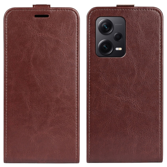 Para Xiaomi Redmi Note 12 Pro+ Global R64 Textura Vertical Flip Funda de cuero para teléfono, For Xiaomi Redmi Note 12 Pro+ Global