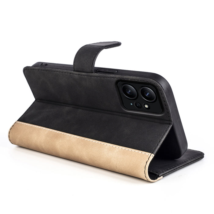 Para Xiaomi Redmi Note 12 4G Costura Horizontal Flip Leather Phone Case, For Xiaomi Redmi Note 12 4G