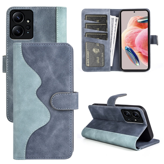 Para Xiaomi Redmi Note 12 4G Costura Horizontal Flip Leather Phone Case, For Xiaomi Redmi Note 12 4G
