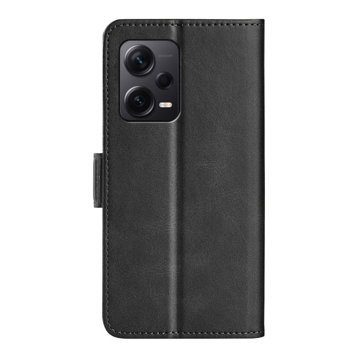 Para Xiaomi Redmi Note 12 Pro + Funda de cuero con tapa horizontal con hebilla magnética de doble cara, For Xiaomi Redmi Note 12 Pro+