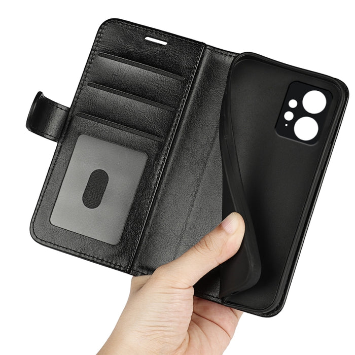 Para Xiaomi Redmi Note 12 4G Global R64 Textura Horizontal Flip Funda de cuero para teléfono, For Xiaomi Redmi Note 12 4G Global