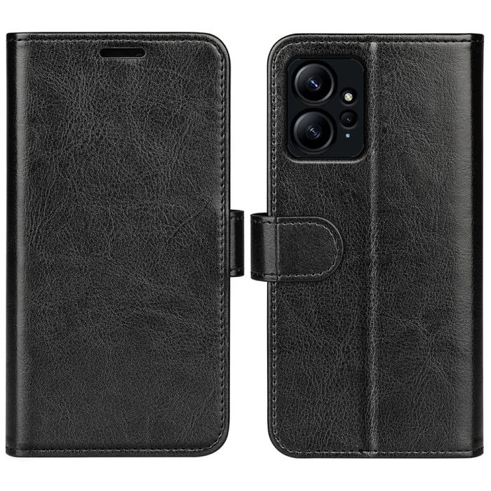 Para Xiaomi Redmi Note 12 4G Global R64 Textura Horizontal Flip Funda de cuero para teléfono, For Xiaomi Redmi Note 12 4G Global