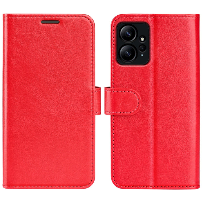 Para Xiaomi Redmi Note 12 4G Global R64 Textura Horizontal Flip Funda de cuero para teléfono, For Xiaomi Redmi Note 12 4G Global