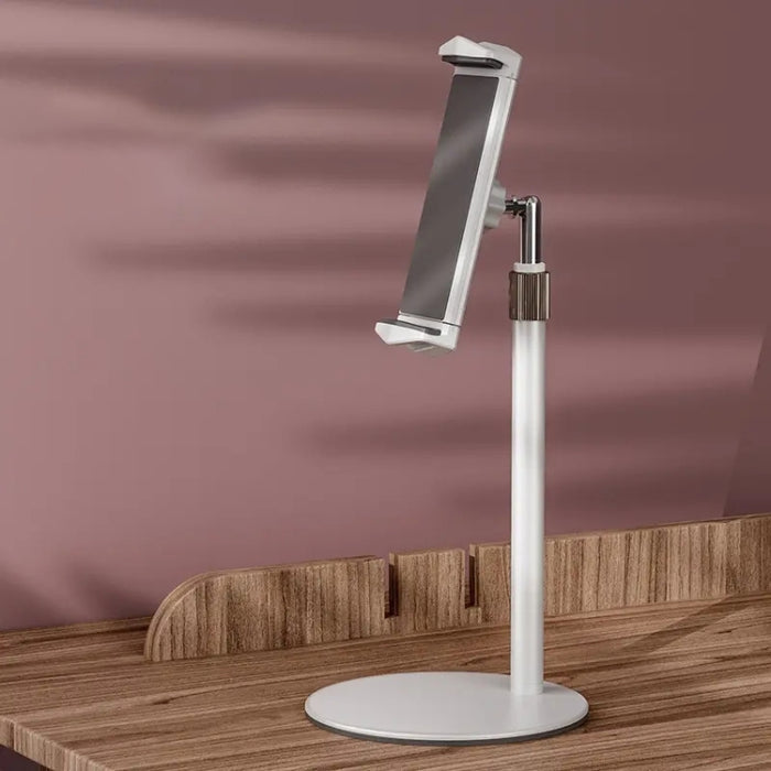 Boneruy P21 soporte de escritorio para tableta de teléfono giratorio ajustable de elevación, P21