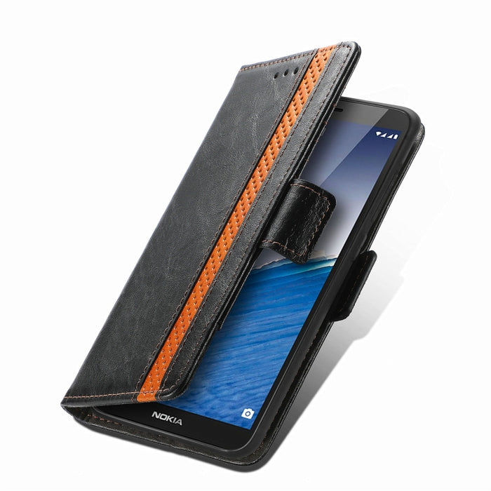 CaseNeo Estuche de cuero para teléfono con doble hebilla magnética empalmada, For Nokia C3, For OnePlus Nord CE 3 Lite, For OPPO Find X6 Pro, For OPPO Find X6, For Redmi Note 12 Turbo, For Nokia C32