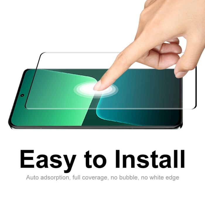 Para Xiaomi 13 Pro / 13 Ultra ENKAY Hat-Prince Heat Bending Side Glue Película completa de vidrio templado, For Xiaomi 13 Pro / 13 Ultra(1pcs), For Xiaomi 13 Pro / 13 Ultra(2pcs), For Xiaomi 13 Pro / 13 Ultra(5pcs)
