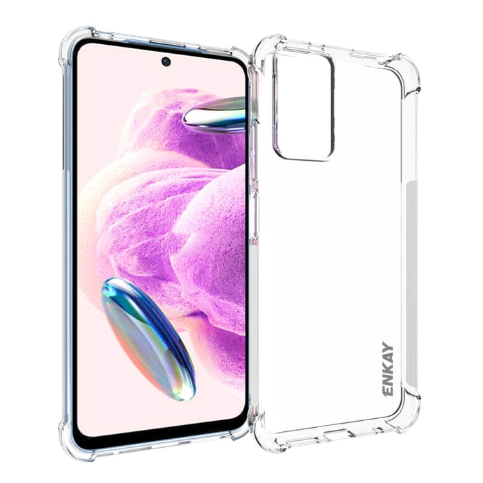 ENKAY Hat-Prince Funda transparente de TPU a prueba de golpes para teléfono, For Xiaomi 17T Pro5G, For Redmi 15a 5G, For Xiaomi 17T, For Xiaomi 17 Ultra, For Redmi Note 15 Pro 4G Global 163.2mm, For Redmi K90, For Redmi K90 Pro Max                     ...