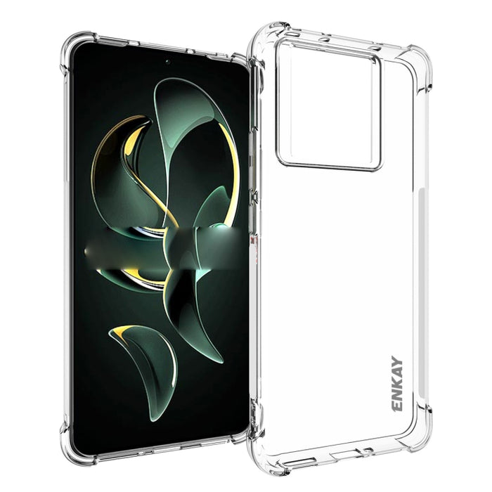 ENKAY Hat-Prince Funda transparente de TPU a prueba de golpes para teléfono, For Xiaomi 17T Pro5G, For Redmi 15a 5G, For Xiaomi 17T, For Xiaomi 17 Ultra, For Redmi Note 15 Pro 4G Global 163.2mm, For Redmi K90, For Redmi K90 Pro Max                     ...