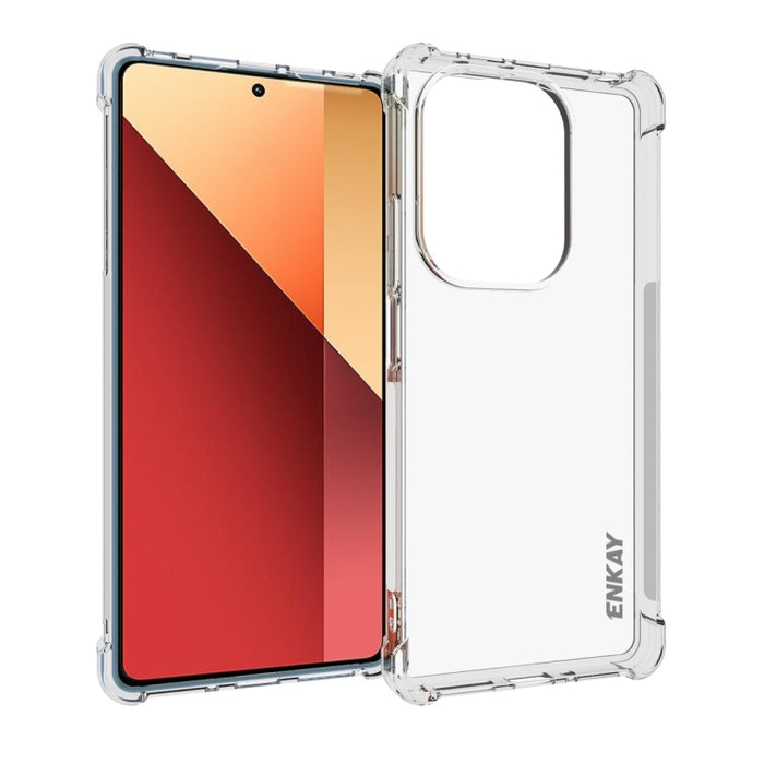ENKAY Hat-Prince Funda transparente de TPU a prueba de golpes para teléfono, For Xiaomi 17T Pro5G, For Redmi 15a 5G, For Xiaomi 17T, For Xiaomi 17 Ultra, For Redmi Note 15 Pro 4G Global 163.2mm, For Redmi K90, For Redmi K90 Pro Max                     ...
