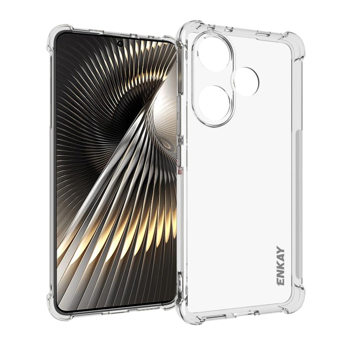 ENKAY Hat-Prince Funda transparente de TPU a prueba de golpes para teléfono, For Xiaomi 17T Pro5G, For Redmi 15a 5G, For Xiaomi 17T, For Xiaomi 17 Ultra, For Redmi Note 15 Pro 4G Global 163.2mm, For Redmi K90, For Redmi K90 Pro Max                     ...