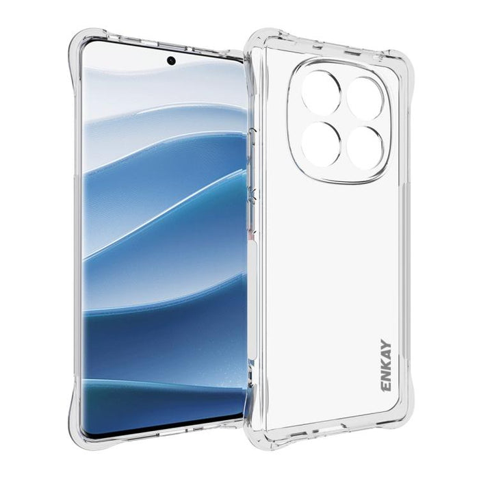 ENKAY Hat-Prince Funda transparente de TPU a prueba de golpes para teléfono, For Xiaomi 17T Pro5G, For Redmi 15a 5G, For Xiaomi 17T, For Xiaomi 17 Ultra, For Redmi Note 15 Pro 4G Global 163.2mm, For Redmi K90, For Redmi K90 Pro Max                     ...