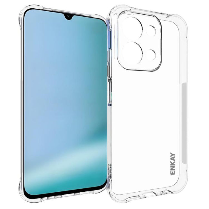 ENKAY Hat-Prince Funda transparente de TPU a prueba de golpes para teléfono, For Xiaomi 17T Pro5G, For Redmi 15a 5G, For Xiaomi 17T, For Xiaomi 17 Ultra, For Redmi Note 15 Pro 4G Global 163.2mm, For Redmi K90, For Redmi K90 Pro Max                     ...