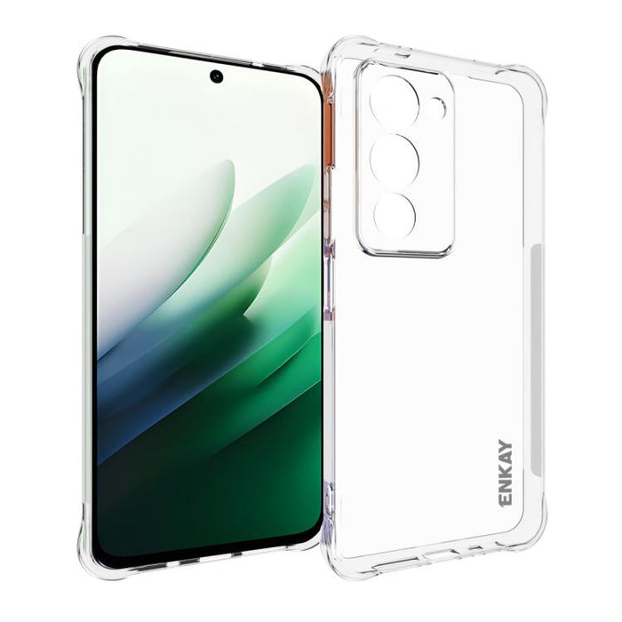 ENKAY Hat-Prince Funda transparente de TPU a prueba de golpes para teléfono, For Xiaomi 17T Pro5G, For Redmi 15a 5G, For Xiaomi 17T, For Xiaomi 17 Ultra, For Redmi Note 15 Pro 4G Global 163.2mm, For Redmi K90, For Redmi K90 Pro Max                     ...