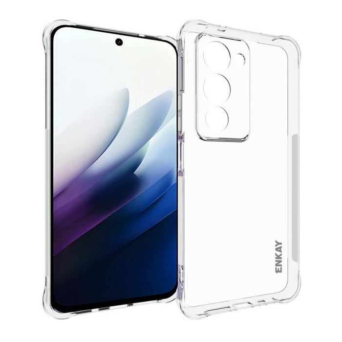 ENKAY Hat-Prince Funda transparente de TPU a prueba de golpes para teléfono, For Xiaomi 17T Pro5G, For Redmi 15a 5G, For Xiaomi 17T, For Xiaomi 17 Ultra, For Redmi Note 15 Pro 4G Global 163.2mm, For Redmi K90, For Redmi K90 Pro Max                     ...