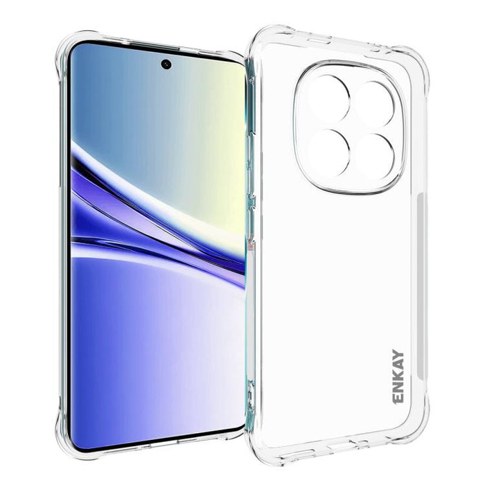 ENKAY Hat-Prince Funda transparente de TPU a prueba de golpes para teléfono, For Xiaomi 17T Pro5G, For Redmi 15a 5G, For Xiaomi 17T, For Xiaomi 17 Ultra, For Redmi Note 15 Pro 4G Global 163.2mm, For Redmi K90, For Redmi K90 Pro Max                     ...