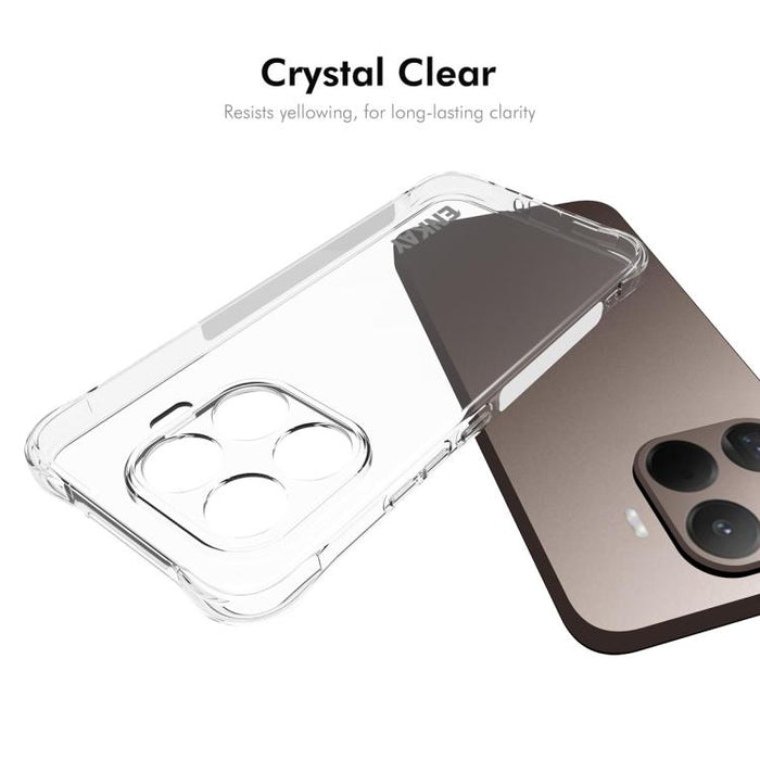 ENKAY Hat-Prince Funda transparente de TPU a prueba de golpes para teléfono, For Xiaomi 17T Pro5G, For Redmi 15a 5G, For Xiaomi 17T, For Xiaomi 17 Ultra, For Redmi Note 15 Pro 4G Global 163.2mm, For Redmi K90, For Redmi K90 Pro Max                     ...