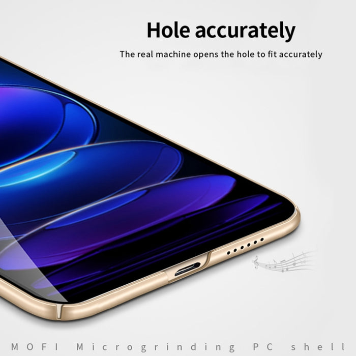Estuche rígido ultrafino para teléfono MOFI Frosted PC, For Xiaomi Redmi Note 12 Turbo 5G, For Xiaomi Redmi Note 12S, For Xiaomi Redmi Note 12 Pro 5G Global, For Xiaomi Redmi Note 12 5G Global