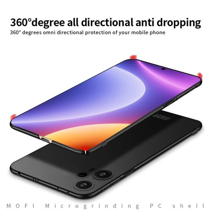 Estuche rígido ultrafino para teléfono MOFI Frosted PC, For Xiaomi Redmi Note 12 Turbo 5G, For Xiaomi Redmi Note 12S, For Xiaomi Redmi Note 12 Pro 5G Global, For Xiaomi Redmi Note 12 5G Global