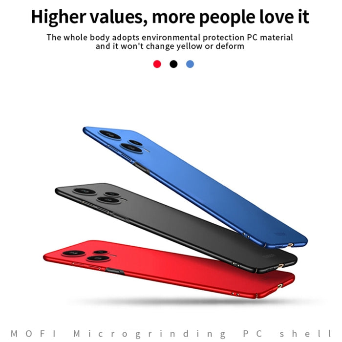 Estuche rígido ultrafino para teléfono MOFI Frosted PC, For Xiaomi Redmi Note 12 Turbo 5G, For Xiaomi Redmi Note 12S, For Xiaomi Redmi Note 12 Pro 5G Global, For Xiaomi Redmi Note 12 5G Global