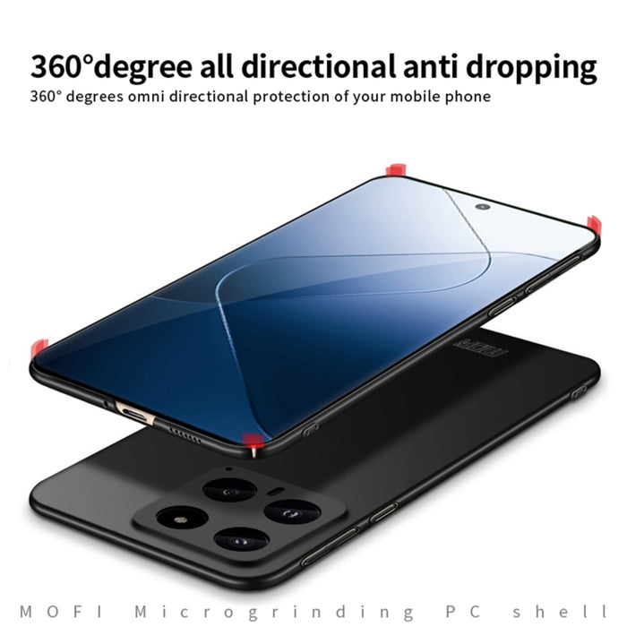 Estuche rígido ultrafino para teléfono MOFI Frosted PC, For Xiaomi Redmi Note 12 Turbo 5G, For Xiaomi Redmi Note 12S, For Xiaomi Redmi Note 12 Pro 5G Global, For Xiaomi Redmi Note 12 5G Global
