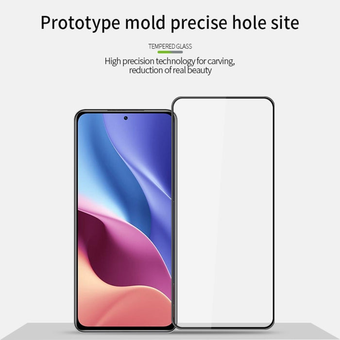 PINWUYO 9H 3D Película de vidrio templado a prueba de explosiones de pantalla completa curvada, For Xiaomi Redmi Note 12 Turbo, For Huawei nova 11, For Realme C55