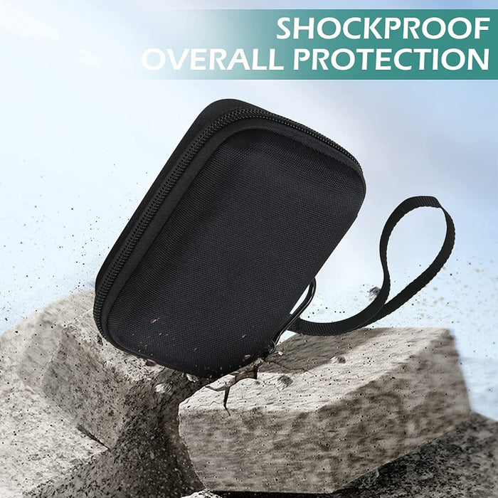 Para altavoz JBL GO3, bolsa protectora de carcasa dura EVA para viajes al aire libre, caja de almacenamiento portátil