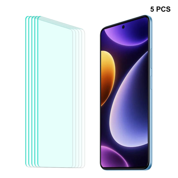 Para Xiaomi Poco F5 / Redmi Note 12 Turbo ENKAY 0.26mm 9H 2.5D Alta película de vidrio templado de aluminio y silicio, 1pc, 2pcs, 5pcs, 10pcs