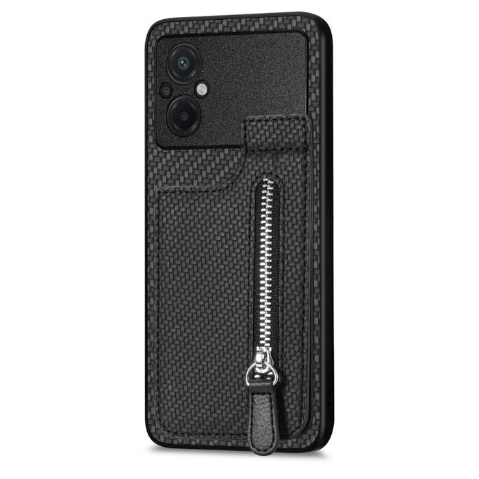 Estuche para teléfono con cremallera vertical de fibra de carbono, For Redmi 15C 5G / 4G Glodal 171mm, For Xiaomi 15T, For Redmi K80 Pro / Poco F7 Ultra, For Redmi K80 / Poco F7 Pro, For Redmi Turbo 4, For Xiaomi Poco X7 Pro, For Redmi Note 12 5G      ...