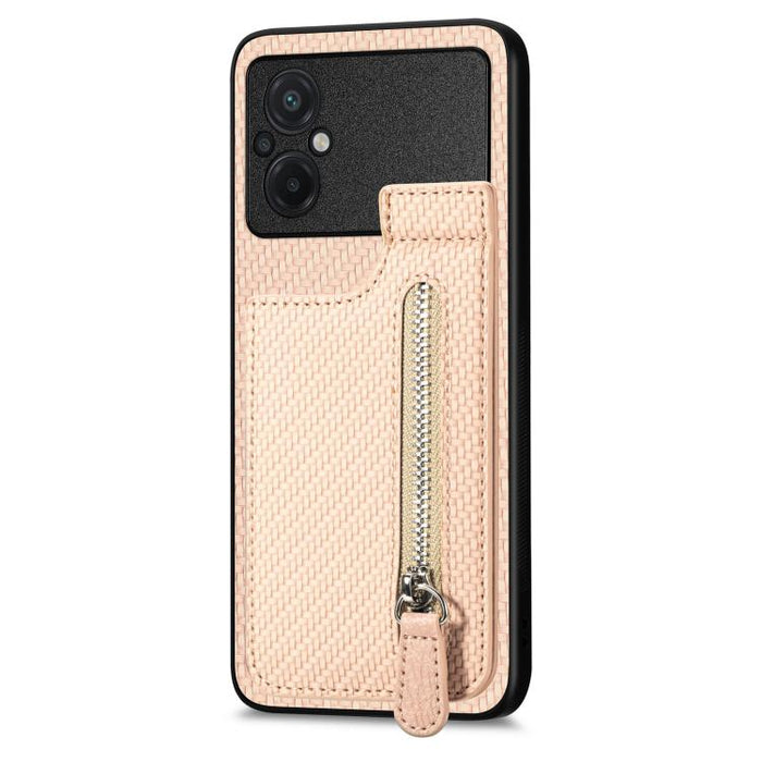 Estuche para teléfono con cremallera vertical de fibra de carbono, For Redmi 15C 5G / 4G Glodal 171mm, For Xiaomi 15T, For Redmi K80 Pro / Poco F7 Ultra, For Redmi K80 / Poco F7 Pro, For Redmi Turbo 4, For Xiaomi Poco X7 Pro, For Redmi Note 12 5G      ...