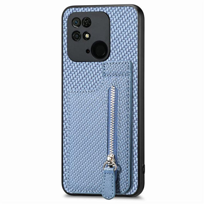 Estuche para teléfono con cremallera vertical de fibra de carbono, For Redmi 15C 5G / 4G Glodal 171mm, For Xiaomi 15T, For Redmi K80 Pro / Poco F7 Ultra, For Redmi K80 / Poco F7 Pro, For Redmi Turbo 4, For Xiaomi Poco X7 Pro, For Redmi Note 12 5G      ...