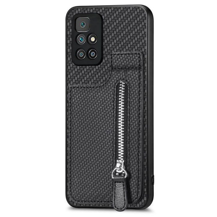 Estuche para teléfono con cremallera vertical de fibra de carbono, For Redmi 15C 5G / 4G Glodal 171mm, For Xiaomi 15T, For Redmi K80 Pro / Poco F7 Ultra, For Redmi K80 / Poco F7 Pro, For Redmi Turbo 4, For Xiaomi Poco X7 Pro, For Redmi Note 12 5G      ...