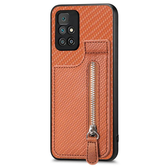 Estuche para teléfono con cremallera vertical de fibra de carbono, For Redmi 15C 5G / 4G Glodal 171mm, For Xiaomi 15T, For Redmi K80 Pro / Poco F7 Ultra, For Redmi K80 / Poco F7 Pro, For Redmi Turbo 4, For Xiaomi Poco X7 Pro, For Redmi Note 12 5G      ...