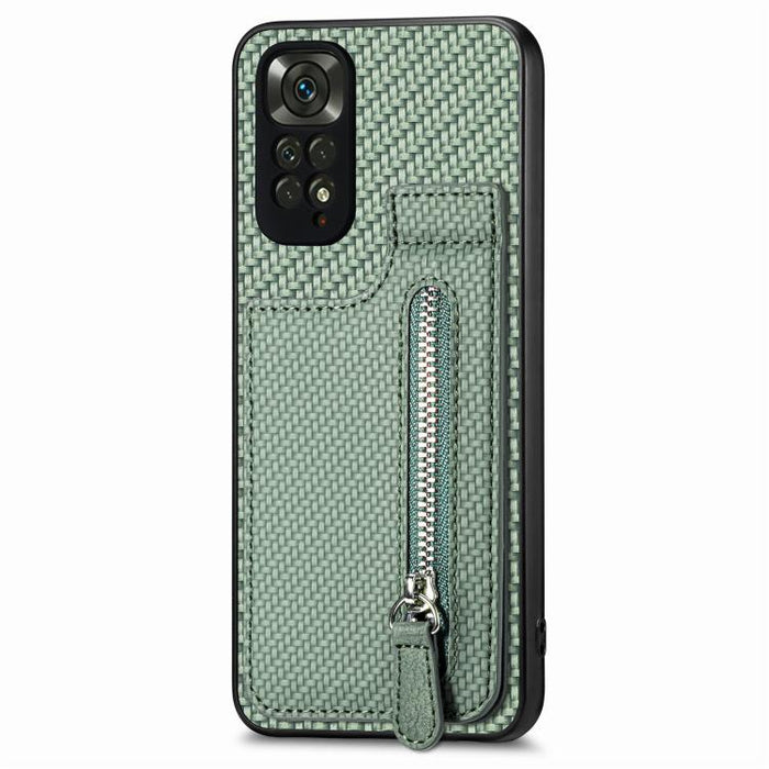 Estuche para teléfono con cremallera vertical de fibra de carbono, For Redmi 15C 5G / 4G Glodal 171mm, For Xiaomi 15T, For Redmi K80 Pro / Poco F7 Ultra, For Redmi K80 / Poco F7 Pro, For Redmi Turbo 4, For Xiaomi Poco X7 Pro, For Redmi Note 12 5G      ...