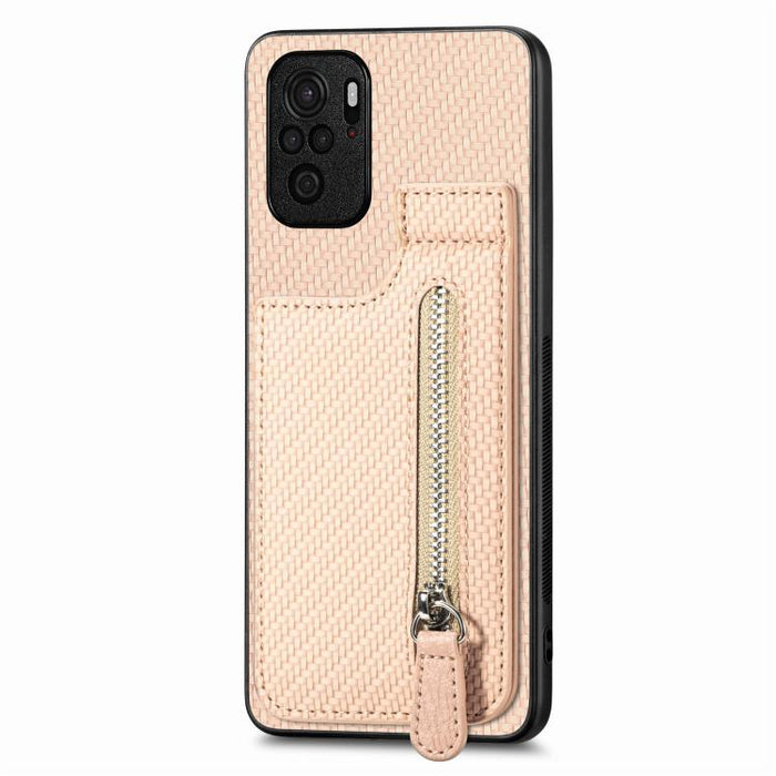 Estuche para teléfono con cremallera vertical de fibra de carbono, For Redmi 15C 5G / 4G Glodal 171mm, For Xiaomi 15T, For Redmi K80 Pro / Poco F7 Ultra, For Redmi K80 / Poco F7 Pro, For Redmi Turbo 4, For Xiaomi Poco X7 Pro, For Redmi Note 12 5G      ...